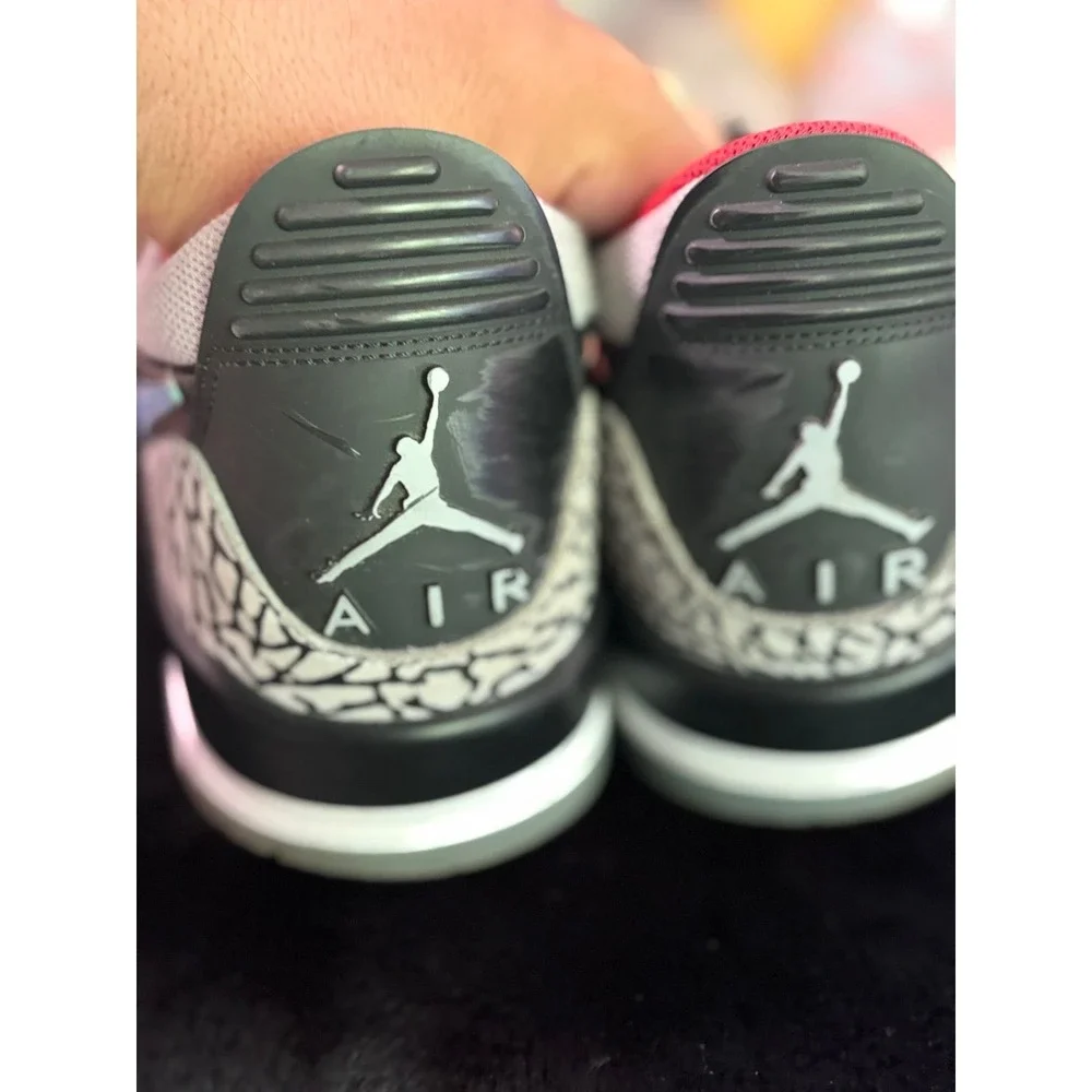 Jordan Legacy 312 Low Black University Blue Elephant Print‎ CD7069-004 Mens 13
